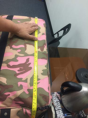 Explorer Duffle Bag, Pink Camouflage, 22 x 11 x 10-Inch