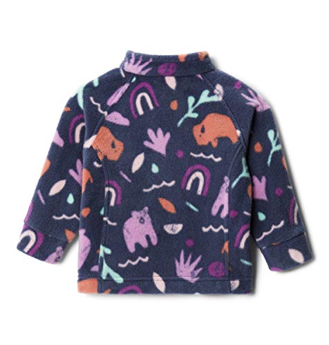 Columbia Infant/Toddler Benton Springs II Printed Fleece Jacket, Nocturnal Joyful Shapes, X-Large