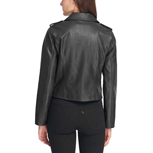 Image of Levi's Women's Classic Faux Leather Moto Jacket Coat