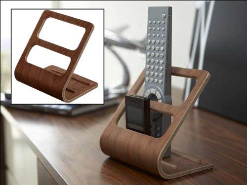 Amazon.com: Yamazaki Home Remote Holder - Wooden Home Storage