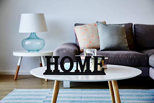 Family Sign For Home Decor, Wooden Family Block Letters Rustic Tabletop Words Decor (Home) #TOP3