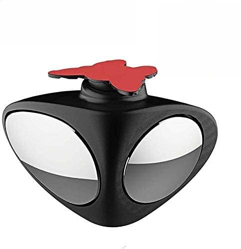 Car Blind Spot Mirror 2-in-1 360° Adjustable Convex Rear View Wide Angle Mirror for Front Wheels, Left & Right Hand Use pcs 1-picture-30