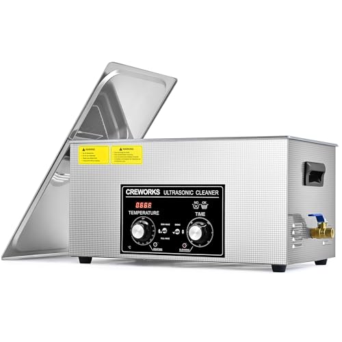 Limpiador ultrasónico con calentador de 480W para desengrasar piezas de acero