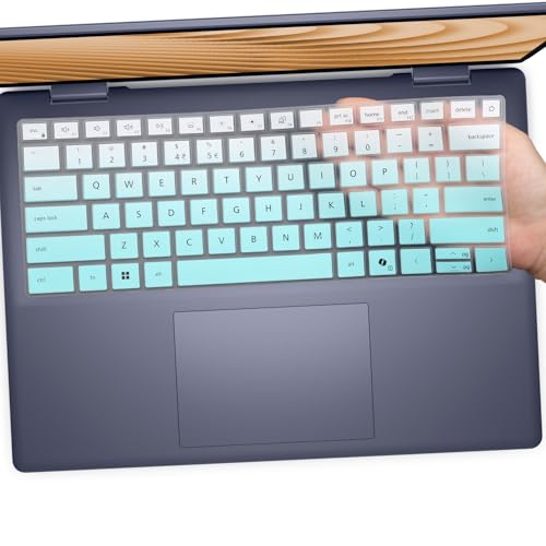 Protector de teclado para Dell 14 Plus 2025-2026 silicona miniatura 1