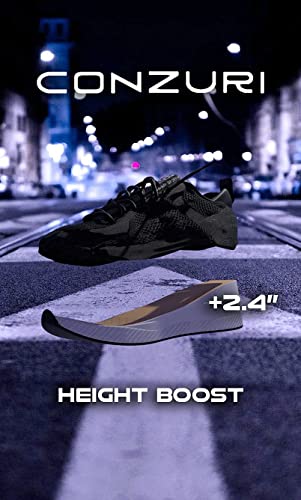 Image of Conzuri Official V2 Cloud Runners Shoes for Men-Height Increasing Shoes Elevate Your Height by 2.4 Inches, Lightweight, Non-Slip Casual and Fashion Sneakers