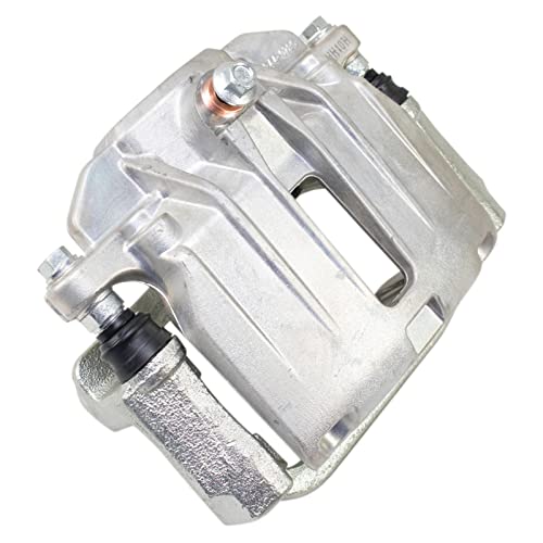 Image of TRQ Rear Brake Pad and Rotor Set Ceramic Vented Rotors Calipers