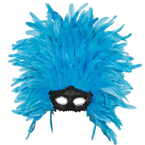 Masque en dentelle et cuir PU de chat pour costumes de bal