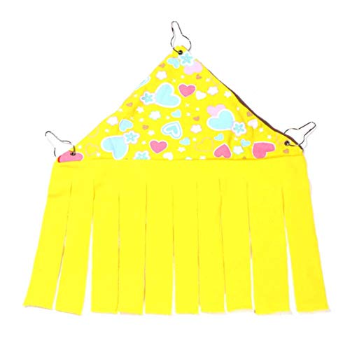 VILLCASE Rede de Papagaio Gaiola de PÃ¡ssaro Habitat de Rede RÃ©ptil DecoraÃ§Ã£o para Escalada Algod