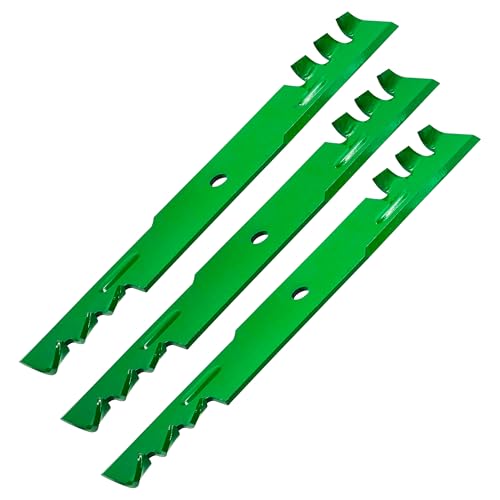 Caltric toothed mower blades