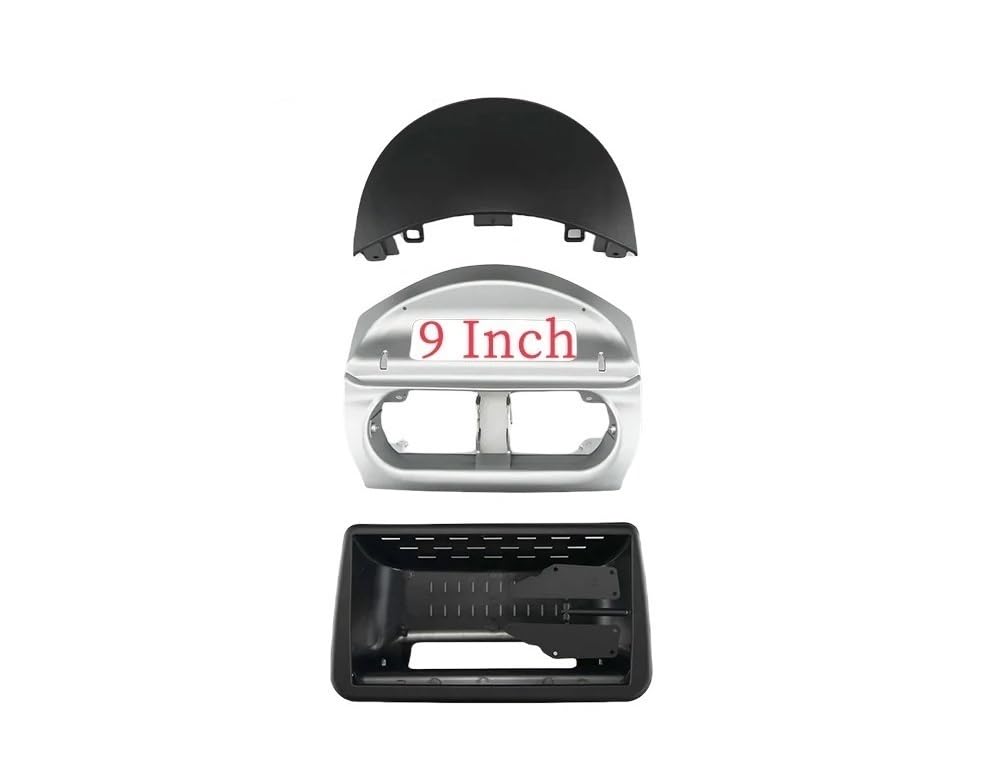 cadre façade stéréo Pour Opel Pour Combo 2001 2002 2003 2004-2011 9 Pouces Cadre Voiture Adaptateur Carénage Radio Tableau Bord Montage Panneau Kit(Câble de cadre Canbus)