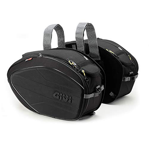 GIVI バイク用 サイドバッグ 各33~40L 容量可変式 左右セット EA100B 94355