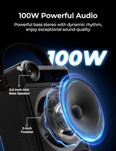 Portable Wireless PA Speaker System