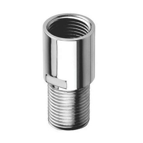 Full Brass Chrome P LATED Extension Nipple | Various Sizes from 1" to 6" (30GM PER INCH) USE in Pipe Fittings and TAPS. (2, 4'')