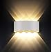 Produktbild Wandleuchten Moderne 8W LED Wandleuchte Innen Aluminium Wandbeleuchtung Wandlampe für Wohnzimmer Schlafzimmer, Warmes weißes