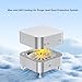 Desktop Stand Mount for New Mac mini M4 and M4 Pro Aluminum Desktop Stand Mount Improved Cooling Easy Power Button