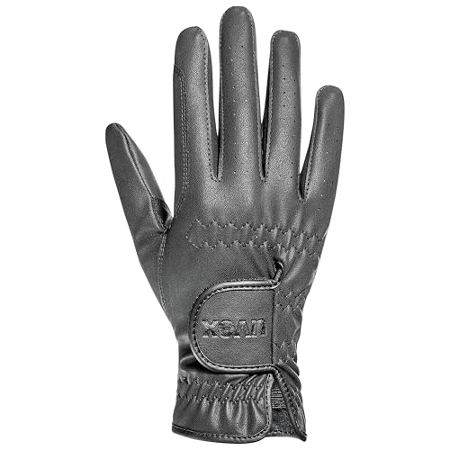Opiniones de Ropa de Hípica para Niña Top 10. 41 Uvex Guantes de equitación transpirables y antideslizantes para niñas y niños, estilo deportivo, color negro, talla 4
