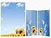 Produktbild Briefpapier Set | Sonnenblumen | 20 Blatt Floral Blumen Motivpapier A4 | 20 Briefumschläge OHNE FENSTER im DIN LANG-Format