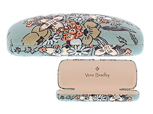 Vera Bradley Clamshell Eyeglass Case, Sunlit Garden Sage (Reader Case)