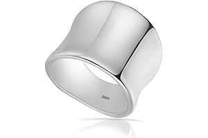 Plain Wide Band Rings for Women