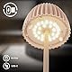 BRILONER - Riffle LED Stehlampe kabellos IP44 mit Touch, dimmbar, Memoryfunktion, Akku tauschbar, Akku Stehleuchte, Leselampe, Wohnzimmerlampe, German Design Award Winner 2025, 19x124 cm, Beige