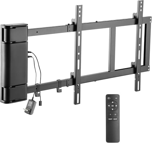 RICOO Soporte de Pared para TV motorizado orientable SE2544 Soporte de Pared electrónico para Television LED LCD Pantalla Plana Soporte Monitor Universal para VESA 200x200 400x400 600x400