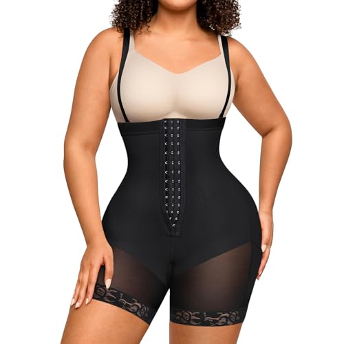 FeelinGirl Faja Body Shaper Tummy Control Shapewear for Women Butt Lifter Post Surgery Fajas Postparto Para Mujer