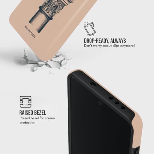 Image of MILLION CASES Back Cover Case for OnePlus 12 Scratch Resistant Anti-Slip Polycarbonate Shockproof Protective Durable Make History Crystal Case for Men & Boys
