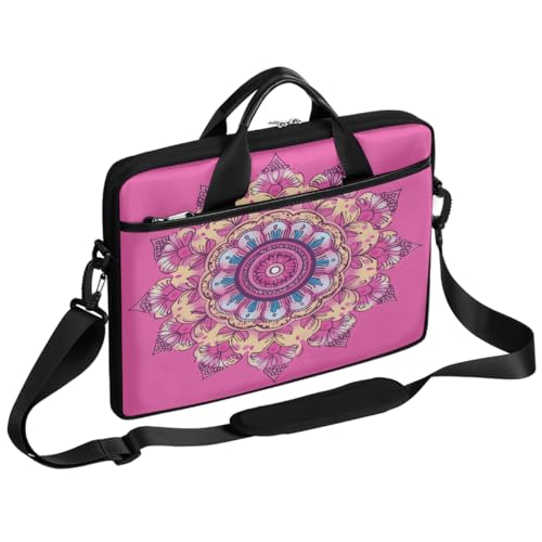 Bolsa para portátil de 15 pulgadas con estampado floral miniatura 1