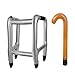 OOTSR Marco Zimmer Inflable y bastón Inflable, Novedad Presente Broma de Vestir para Adultos / Niños / Abuela Divertidos Accesorios de Disfraces (Esquina Gris o Azul)
