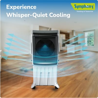 Symphony Silenzo 120i Desert Cooler with Easy-Fill water system.
