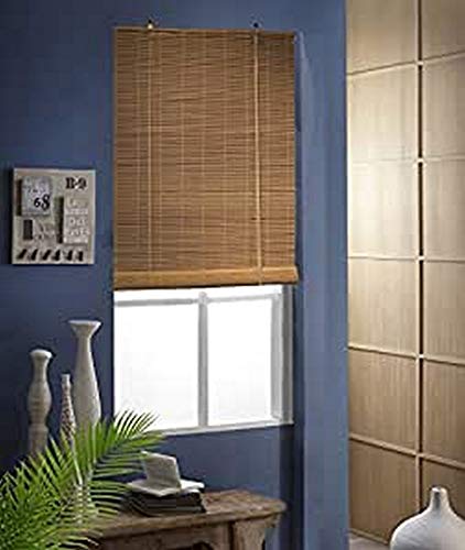 madecostore - Estor Enrollable (bambú, 103 x 180 cm), Color marrón