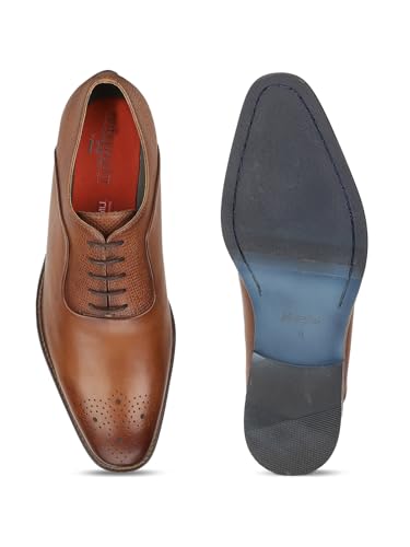 Image of Bata Men's Oxford Shoes | Classic & Stylish Lace-Up Formal Shoes for Office, Business & Special Occasions | Comfortable, Durable & Timeless Footwear