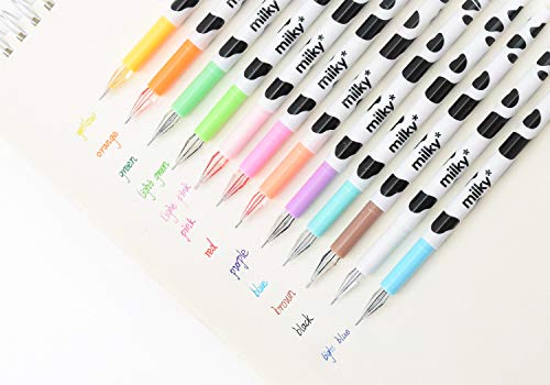 Set de 12 bolígrafos gel coloridos JEWUNO miniatura 3