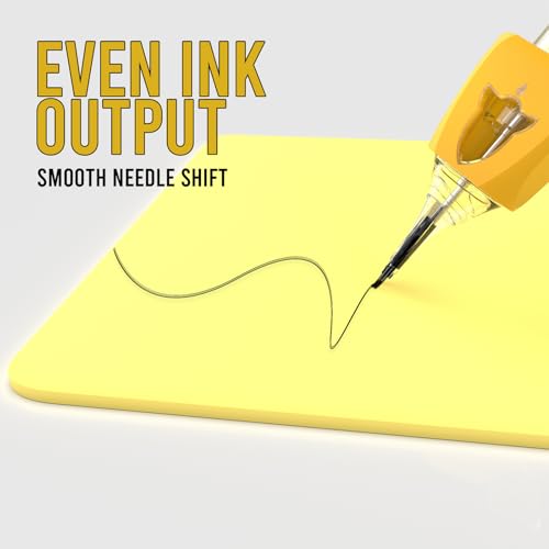 Image of Wormhole Tattoo Needles Rocket 5RS Needle Cartridge #12 Standard 5 Round Shader Tattoo Cartridge Needles 20PCS Disposable Finger Ledge Cartridges 3.5MM Taper for Tattoo Gun Tattoo Supplies 1205RS