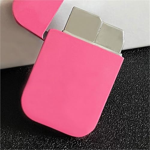 Encendedor de llama ajustable, mechero recargable y portátil resistente al viento 5