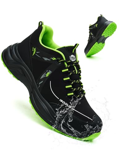 ISOOUS Steel Toe Sneakers Lightweight