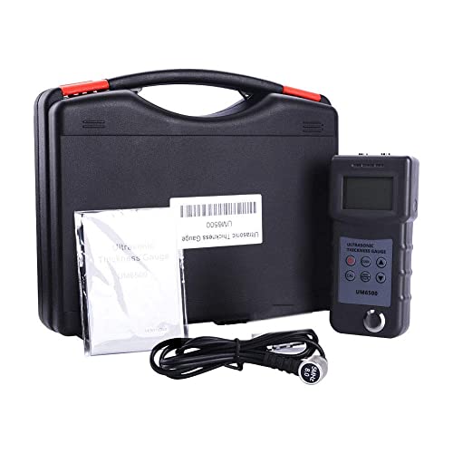 Medidor Digital Ultrasónico de Espesor UM6500 de 1.0 a 245 mm / 0.05 a 8 pulgadas con LCD miniatura 2