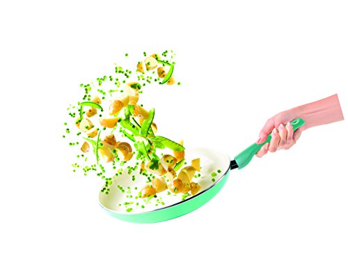 Image of GreenPan Non Stick Fry Pan, 12 Inches, Turquoise, 1 Piece