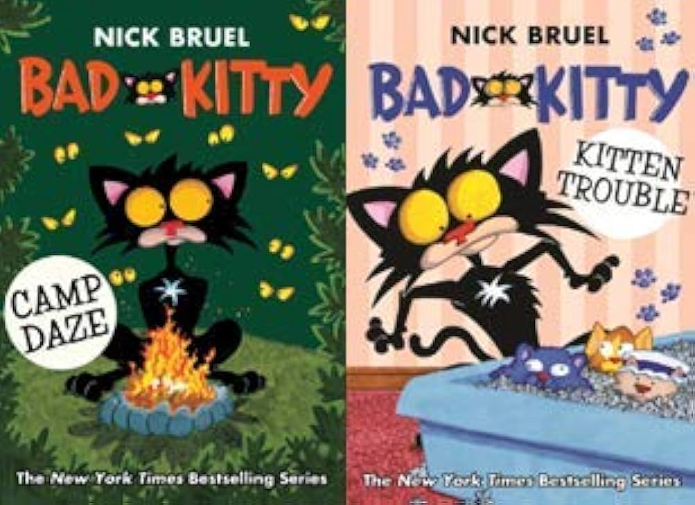 Bad Kitty Chapter Books, 12-Book Set: Nick Bruel: Books