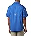 Columbia Men's PFG Low Drag Offshore™ Short Sleeve Shirt,Vivid Blue,Small