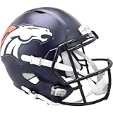 Denver Broncos Current New 2024 Riddell Speed Replica Full Size Football Helmet - NFL Replica Helmets