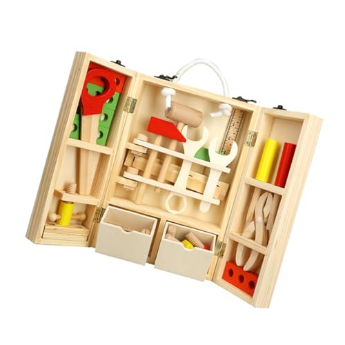 ifundom Boys Educational Boys and Girls Toys Simulate Repair Toolkit Toy and Girls Tool Box Fun Play House