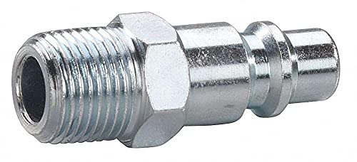 Coupler Plug, (M) NPT, 3/8, Steel