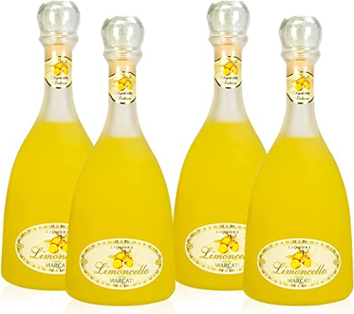 Limoncello Liqueur - Sweet and Fragrant - Made In Italy with High Quality Citrus Fruits 24, Fl Oz