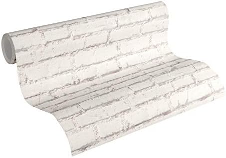 A.S. Création Papier Peint Brique Elements Papier peint intissé 1...