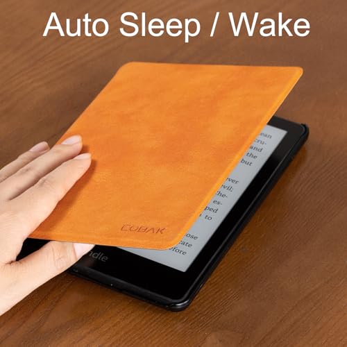 Image of CoBak Case for 7 inch E-Readers - All New PU Leather Cover with Auto Sleep Wake Feature for E-Readers 2024 Released