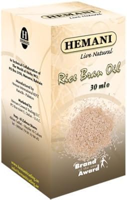 Hemani Rice Bran Oil, 30 ml