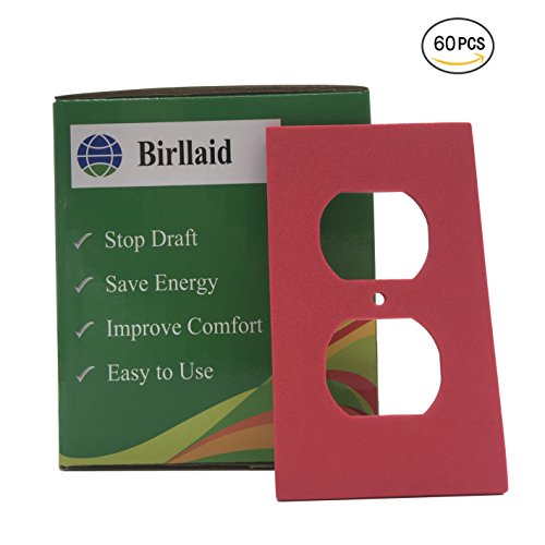 Foam Outlet Insulation Gasket Socket Outlet Sealers Adhesive Backed, 30 Outlet Sealers 10 Switch Plates 10 Decorative Covers 10 Wall Plate Insulation Gasket #TOP5