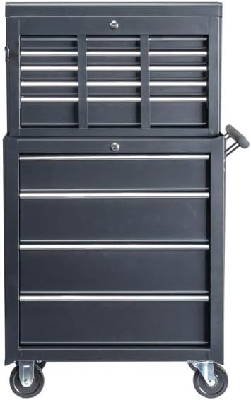 Tool Chest, Rolling Tool Chest Tool Cabinet with Wheels, Multifunctional Tool Cart, Tool Box for Garage, Rolling Tool Cabinet for Warehouse, Workshop, Repair Shop