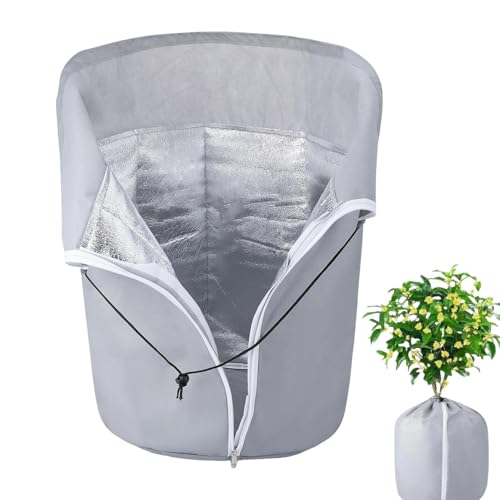 Thermo Topfschutz Pflanzen Winter, Winterschutz Für Pflanzen Kübelpflanzen Frostschutz Pflanzen,Winterschutz Für Kübelpflanzen, Schutztasche Für Pflanzen Winterschutz